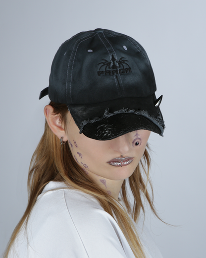 BLACK PLASTISOL CAP