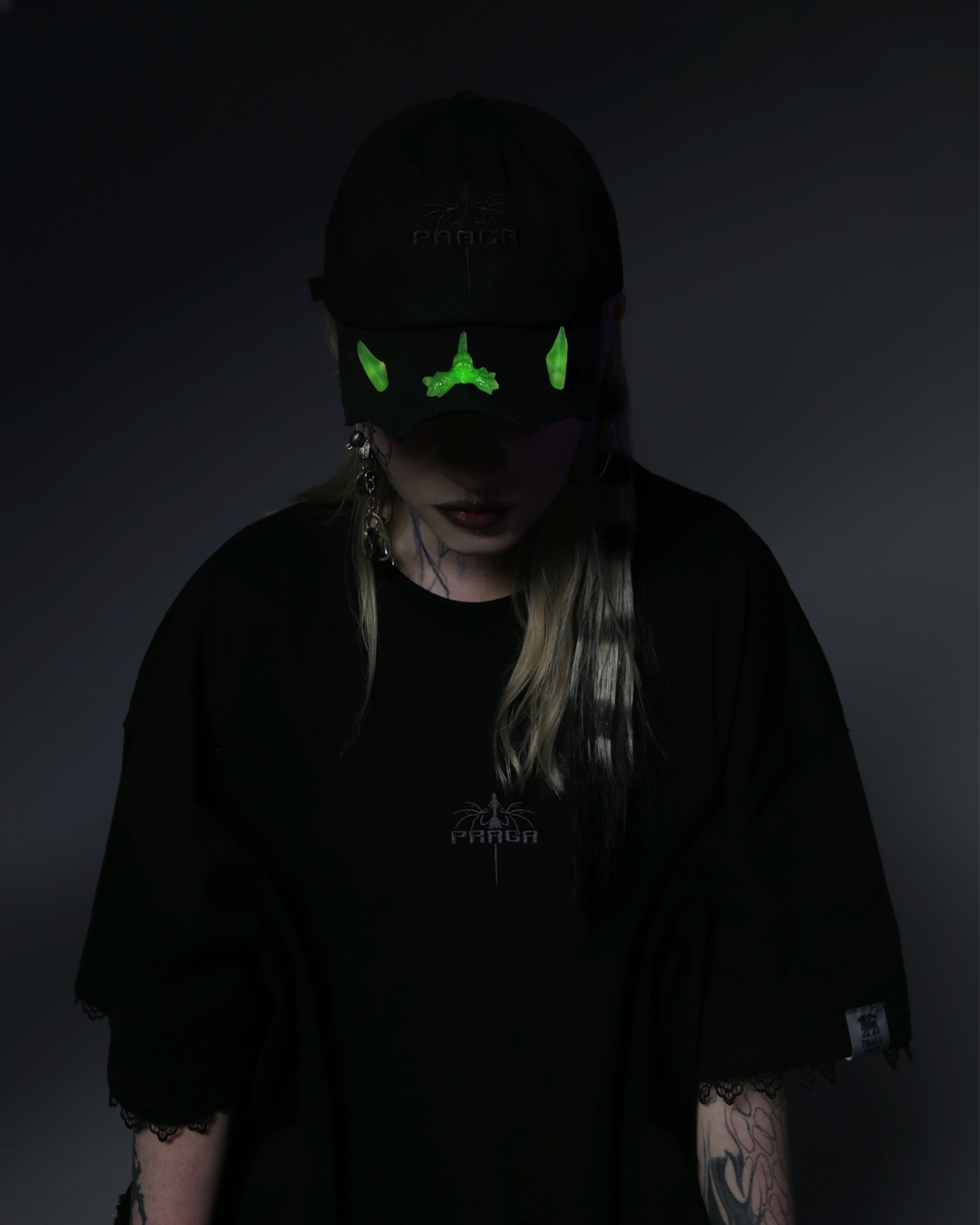 BLACK URAN DRAGON CAP