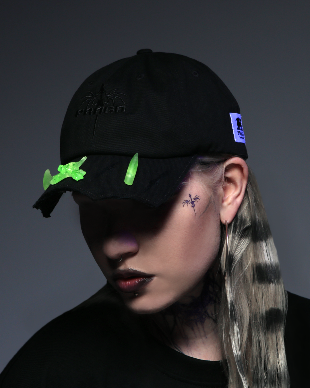 BLACK URAN DRAGON CAP