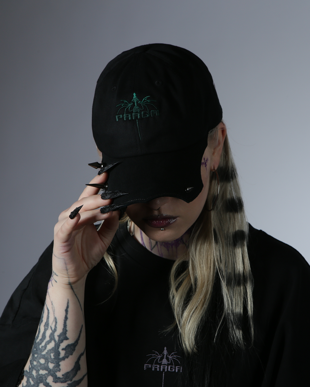 BLACK ASYMMETRY CAP