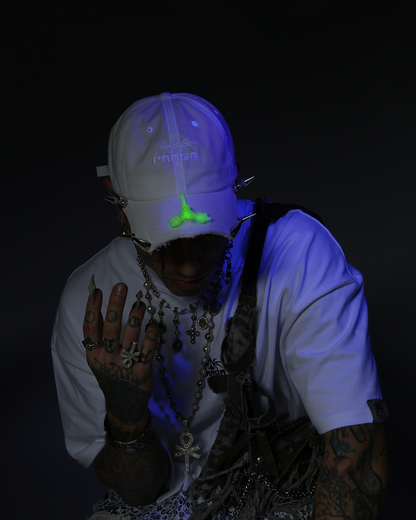 WHITE URAN DRAGON CAP