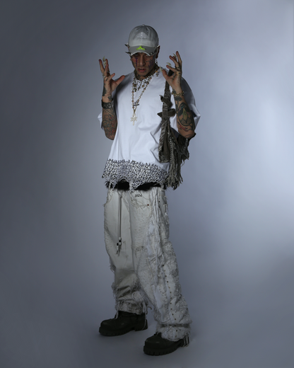 WHITE URAN DRAGON CAP