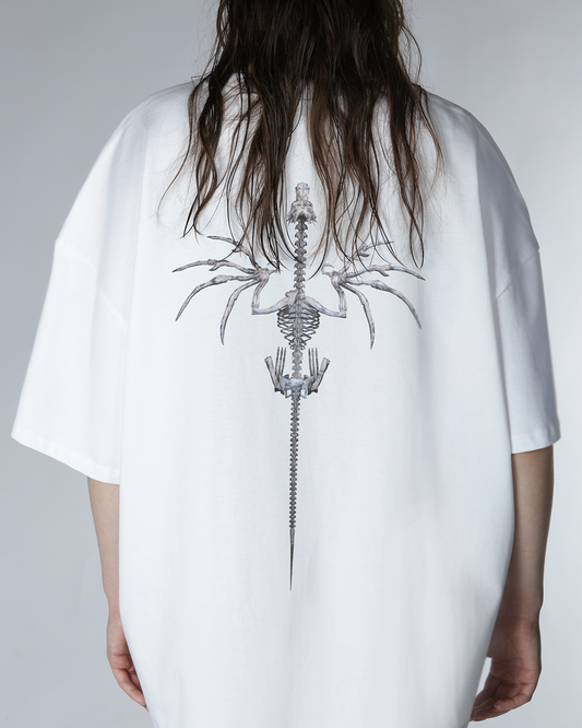 WHITE DRAGON TEE